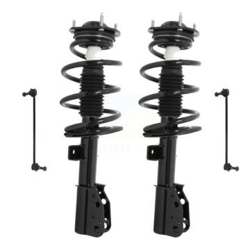 Front Shock Assembly TOR Link Kit For Chevrolet Traverse Buick Enclave GMC Acadia Limited KSS-100527
