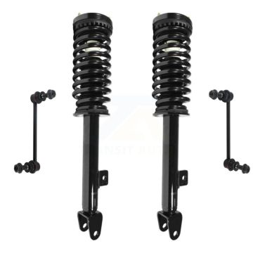 Front Complete Shock Assembly And TOR Link Kit For Chrysler 300 Dodge Charger Magnum KSS-100545
