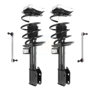 Front Complete Shock Assembly & TOR Link Kit For Mercedes-Benz GLK350 GLK250 X204 Chassis KSS-100548