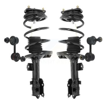 Front Complete Shock Assembly And TOR Link Kit For 2006 Hyundai Accent Hatchback KSS-100566