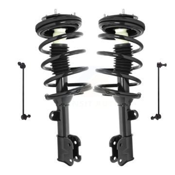 Front Complete Shock Assembly And TOR Link Kit For 2007-2009 Hyundai Santa Fe KSS-100578