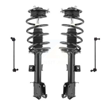 Front Complete Shock Assembly And TOR Link Kit For 2010-2012 Hyundai Santa Fe KSS-100579