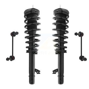 Front Shock Assembly And TOR Link Kit For 2009-2013 Mazda 6 Excludes Sport Suspension KSS-100656