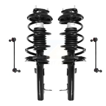 Front Complete Shock Assembly And TOR Link Kit For Ford Focus Excludes SVT Models KSS-100668