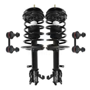 Front Complete Shock Assembly And TOR Link Kit For Toyota Corolla Chevrolet Prizm KSS-100686