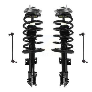 Front Shock Assembly TOR Link Kit For 2003-2014 Volvo XC90 Excludes Electronic Suspension KSS-100723