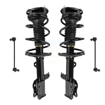 Front Complete Shock Assembly And TOR Link Kit For 2003-2008 Toyota Corolla KSS-100774