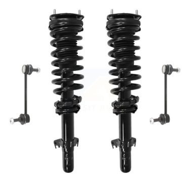 Front Complete Shock Assembly And TQ Link Kit For Ford Fusion Lincoln MKZ Mercury Milan KSS-100847