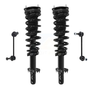 Front Shock Assembly & TQ Link Kit For Ford Fusion Mercury Milan Excludes V6 Engines 2.3L KSS-100854