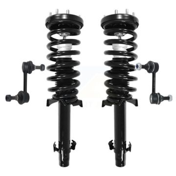 Front Shock Assembly And TQ Link Kit For Honda Accord Excludes Sedans with V6 engines KSS-100862