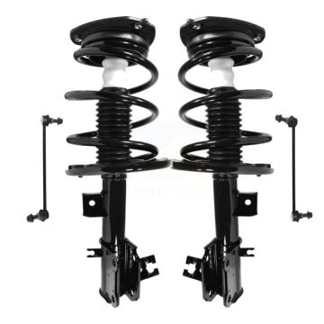 Front Complete Shock Assembly And TQ Link Kit For 2009-2014 Nissan Maxima KSS-100871