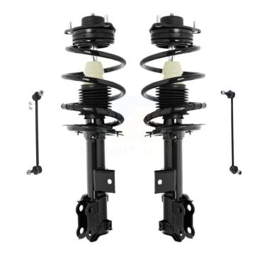 Front Complete Shock Assembly And TQ Link Kit For 2012 Kia Optima LX/EX KSS-100898