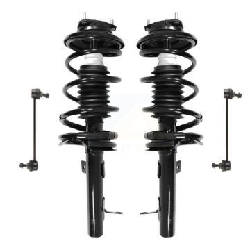 Front Complete Shock Assembly And TQ Link Kit For Ford Focus Excludes SVT Models KSS-100917