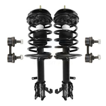 Front Complete Shock Assembly And TQ Link Kit For Toyota Corolla Chevrolet Prizm KSS-100930