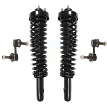 Front Complete Shock Assembly And TQ Link Kit For 1999-2000 Honda Civic Si KSS-100936