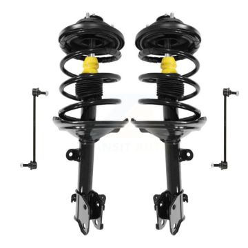 Front Complete Shock Assembly And TQ Link Kit For 2003-2006 Acura MDX KSS-100962