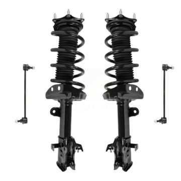 Front Complete Shock Assembly And TQ Link Kit For 2007-2014 Honda CR-V KSS-100966