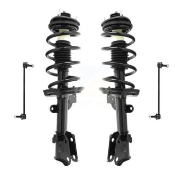 Front Complete Shock Assembly And TQ Link Kit For 2009-2015 Honda Pilot KSS-100974