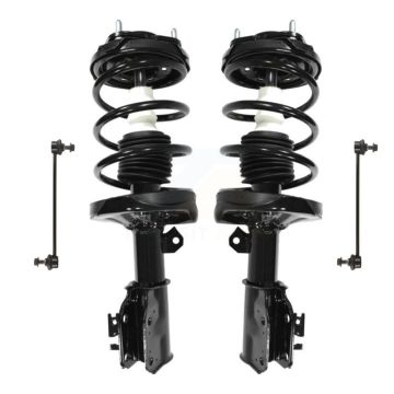 Front Complete Shock Assembly And TQ Link Kit For Mazda Protege Protege5 KSS-100985