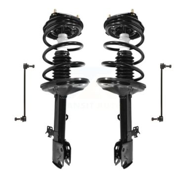 Front Complete Shock Assembly And TQ Link Kit For Toyota RAV4 Excludes Wheel Drive KSS-101010