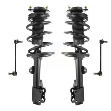 Front Complete Shock Assembly And TQ Link Kit For 2009-2016 Toyota Venza KSS-101018