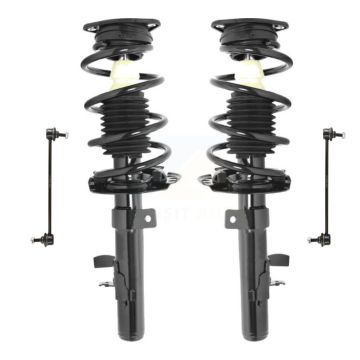 Front Complete Shock Assembly And TQ Link Kit For 2013-2019 Ford Escape KSS-101019