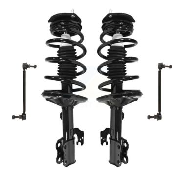 Front Complete Shock Assembly & TQ Link Kit For 2004-2006 Toyota Sienna 7 Passenger Only KSS-101023