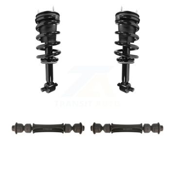Front Shock Assembly And TQ Link Kit For 2007-2013 GMC Sierra 1500 Chevrolet Silverado KSS-101052