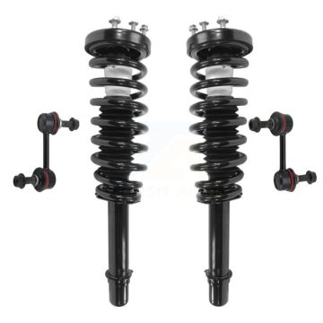 Front Complete Shock Assembly And TOR Link Kit For 2004-2008 Acura TSX KSS-101109