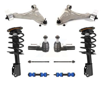 Front Control Arms And Complete Shock Tie Rods Link Sway Bar Kit (10Pc) For Buick Lucerne KSS-103972
