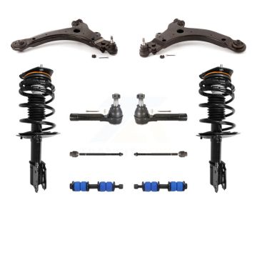 Front Arms Complete Shock Tie Rods Link Sway Bar Kit (10Pc) For Pontiac Grand Prix Monte KSS-103976