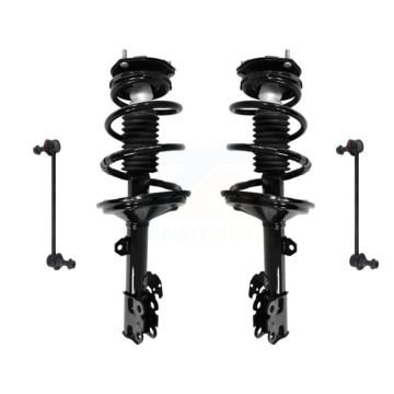 Front Shock Assembly & TOR Link Kit For 04-07 Toyota Highlander Excludes Touring Edition KSS-104066