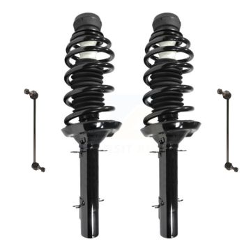 Front Shock Assembly And TQ Link Kit For 2005 Volkswagen Jetta Production Up To 04 05 KSS-104081