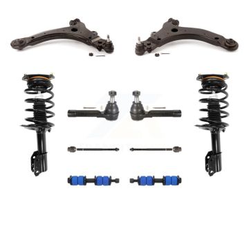 Front Control Arms Complete Shock Tie Rods Link Sway Bar Kit (10Pc) For Chevrolet Impala KSS-104105