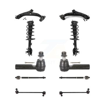 Front Control Arms & Complete Shock Tie Rods Link Sway Bar Kit (10Pc) For Mazda CX-5 AWD KSS-104113