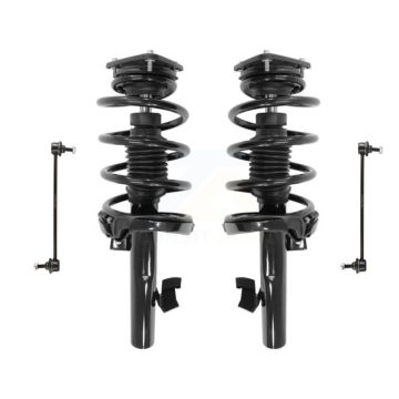 Front Complete Shock Assembly And TQ Link Kit For Volvo S40 C30 V50 C70 KSS-104132