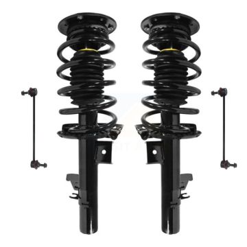 Front Complete Shock Assembly And TOR Link Kit For Volvo XC70 S80 V70 KSS-104177