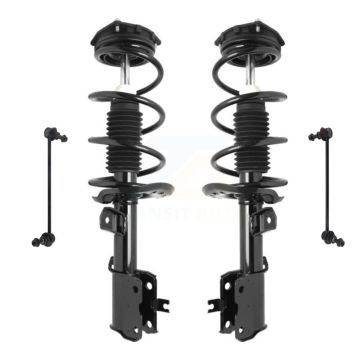 Front Shock Assembly TOR Link Kit For Nissan Rogue Select Excludes Wheel Drive AWD KSS-104180