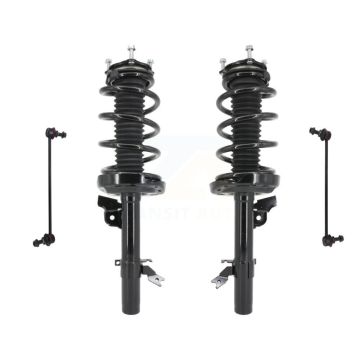 Front Complete Shock Assembly And TOR Link Kit For 2014-2020 Acura MDX KSS-104184
