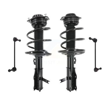 Front Complete Shock Assembly And TOR Link Kit For 2016-2024 Chevrolet Malibu KSS-104189
