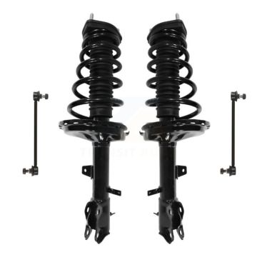 Rear Complete Shock Assembly And TQ Link Kit For Lexus RX350 Toyota Highlander RX330 KSS-104216