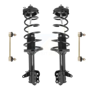 Rear Complete Shock Assembly And TQ Link Kit For Mazda Protege Protege5 KSS-104222