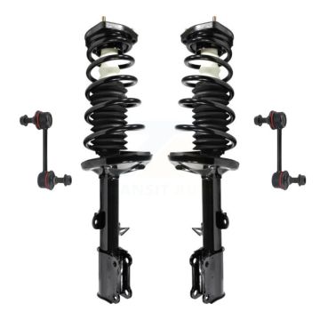 Rear Complete Shock Assembly And TOR Link Kit For Toyota Corolla Prizm Chevrolet Geo KSS-104229