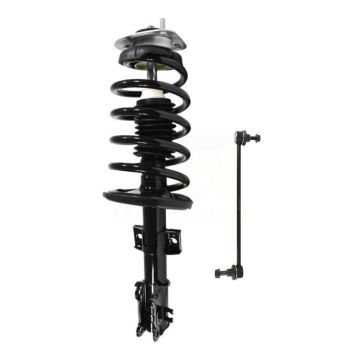Front Left Shock Assembly TQ Link Kit For 03-14 Volvo XC90 Excludes Electronic Suspension KSS-104471