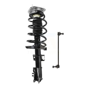 Front Left Complete Shock Assembly And TQ Link Kit For Volvo XC70 V70 KSS-104473