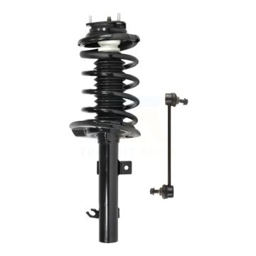 Front Left Shock Assembly TQ Link Kit For Ford Focus Excludes ST Models Sport Suspension KSS-104475