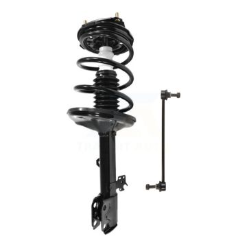 Front Left Complete Shock Assembly TQ Link Kit For Toyota RAV4 Excludes Wheel Drive KSS-104514