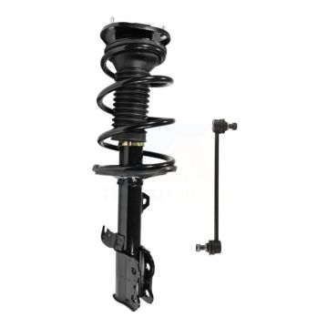 Front Left Complete Shock Assembly And TQ Link Kit For 2003-2008 Toyota Corolla KSS-104545