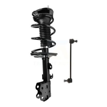 Front Left Complete Shock Assembly And TQ Link Kit For 2004-2009 Toyota Prius KSS-104546