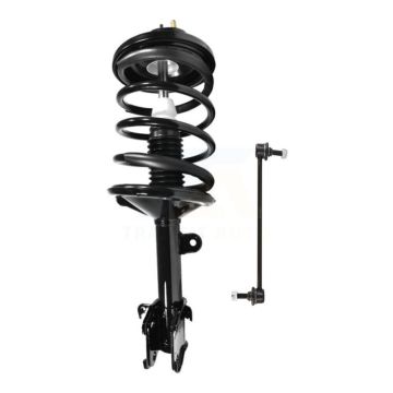 Front Left Complete Shock Assembly And TQ Link Kit For Honda Pilot Acura MDX KSS-104561